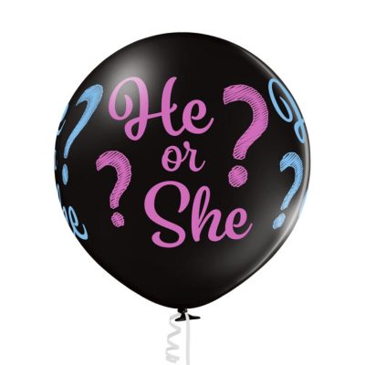 Μπαλόνι για Gender Reveal He or She