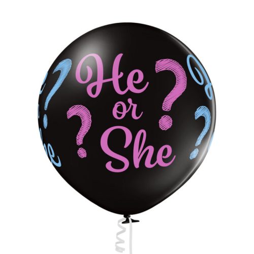 Μπαλόνι για Gender Reveal He or She