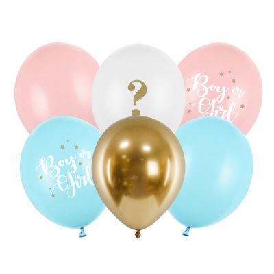 Μπαλόνια Boy or Girl 6 τεμ