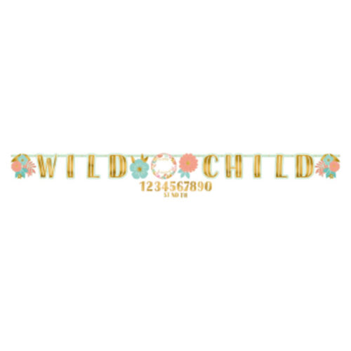 Μπάνερ Boho Wild Child 320cm