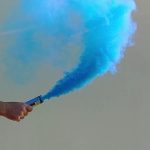 Μπλε Καπνογόνο 65 sec