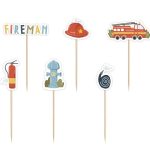 Οδοντογλυφίδες Πυροσβέστης 6 τεμ