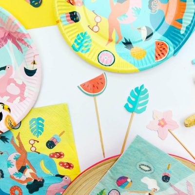 Οδοντογλυφίδες Summer Party 6 τεμ
