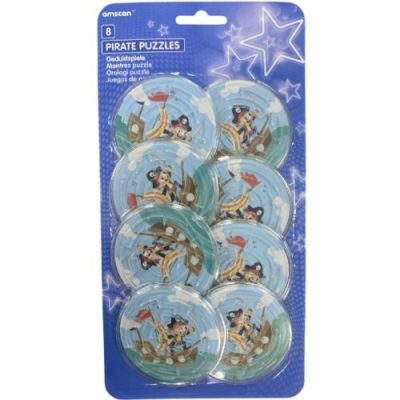 Παιχνίδια λαβύρινθοι Πειρατής 8 τεμ