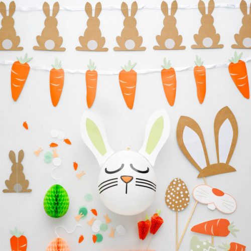 Πασχαλινά Photobooth Props Kit 10 τεμ