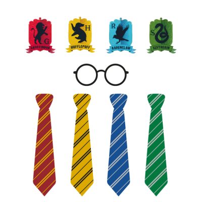 Photobooth Props Kit Harry Potter 24 τεμ