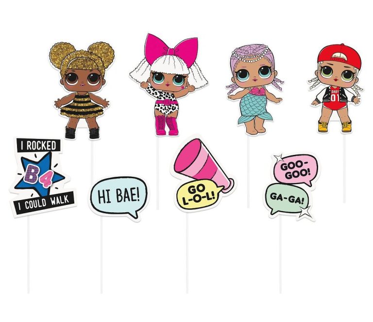 Photobooth Props LOL Surprise 8 τεμ