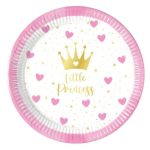 Πιάτα γλυκού Little Princess 8 τεμ