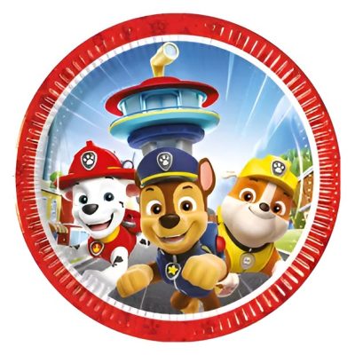 Πιάτα γλυκού Paw Patrol - Rescue Heroes 8 τεμ