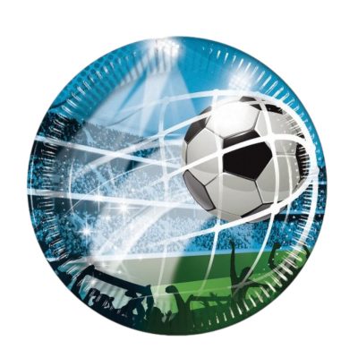 Πιάτα γλυκού Ποδόσφαιρο - Soccer Fans 8 τεμ