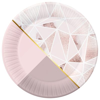 Πιάτα γλυκού Rose Chic 6 τεμ
