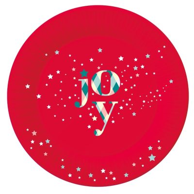 Πιάτα κόκκινα Joy 6 τεμ