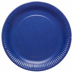 Πιάτα πάρτυ μπλε Blueberry 8 τεμ