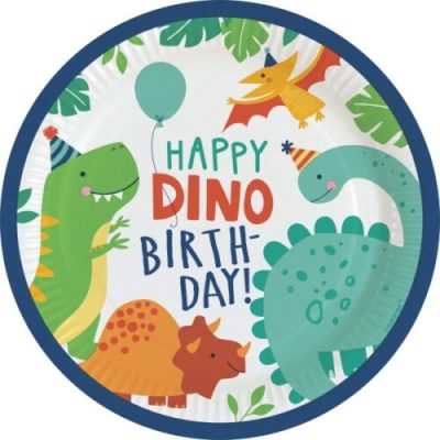 Πιάτα πάρτι Dino-Mite 8 τεμ