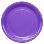 Πιάτα πάρτυ μοβ Grape 8 τεμ