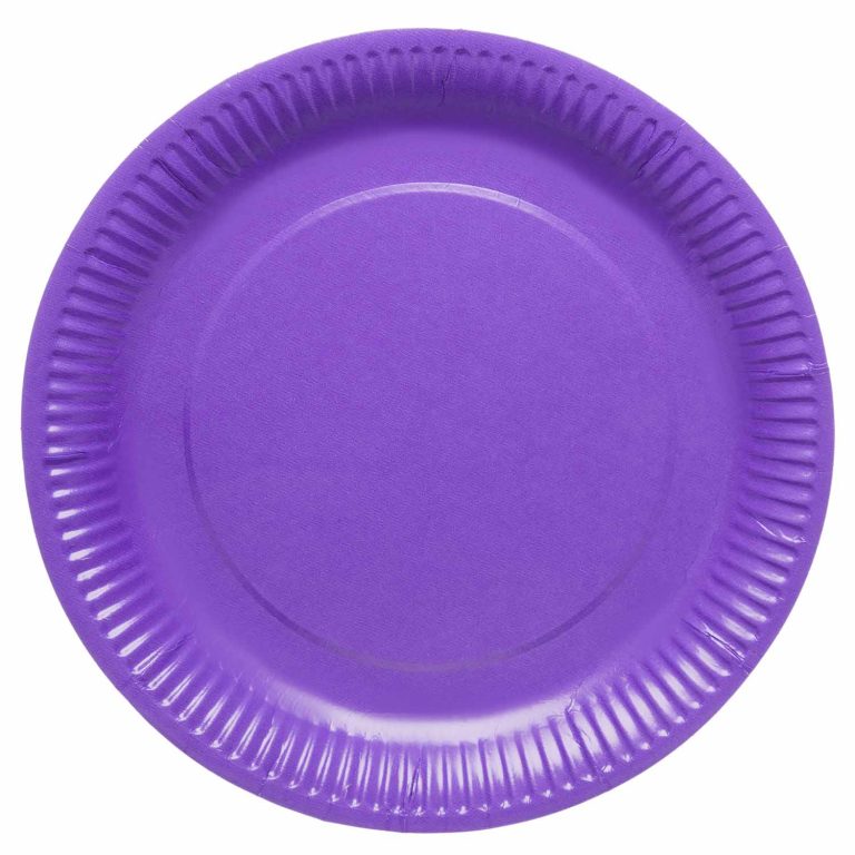 Πιάτα πάρτυ μοβ Grape 8 τεμ