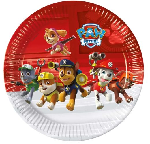 Πιάτα πάρτυ Paw Patrol - Ready for Action 8 τεμ