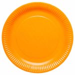 Πιάτα πάρτυ πορτοκαλί Pumpkin 8 τεμ