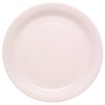 Πιάτα πάρτυ ροζ Marshmallow 8 τεμ