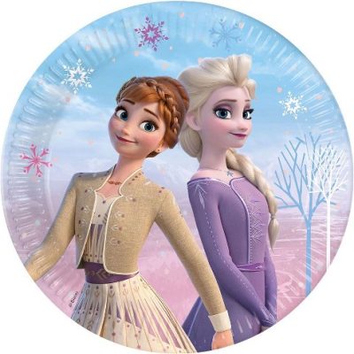 Πιάτα φαγητού Frozen 2 Wind Spirit 8 τεμ