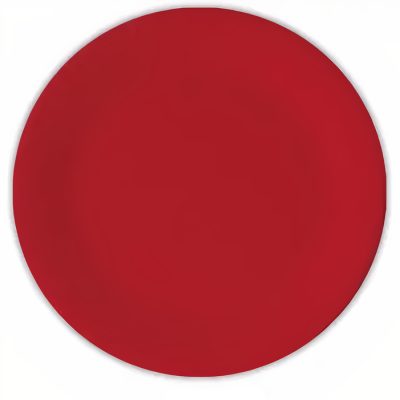 Πιάτα φαγητού Κόκκινα 8 τεμ