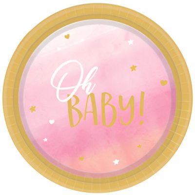 Πιάτα φαγητού Oh Baby Girl 8 τεμ