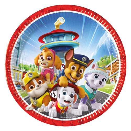 Πιάτα φαγητού Paw Patrol - Rescue Heroes 8 τεμ