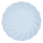 Πιάτα φαγητού Vert Décor γαλάζια 6 τεμ