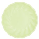Πιάτα φαγητού Vert Décor πράσινα 6 τεμ