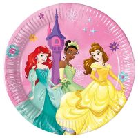 Πιάτα γλυκού Πριγκίπισσες Disney (8 τεμ)