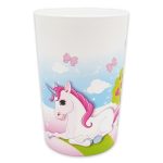 Πλαστικό Ποτήρι Μονόκερος Rainbow 2 τεμ