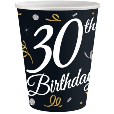 Ποτήρια 30th Birthday 6 τεμ