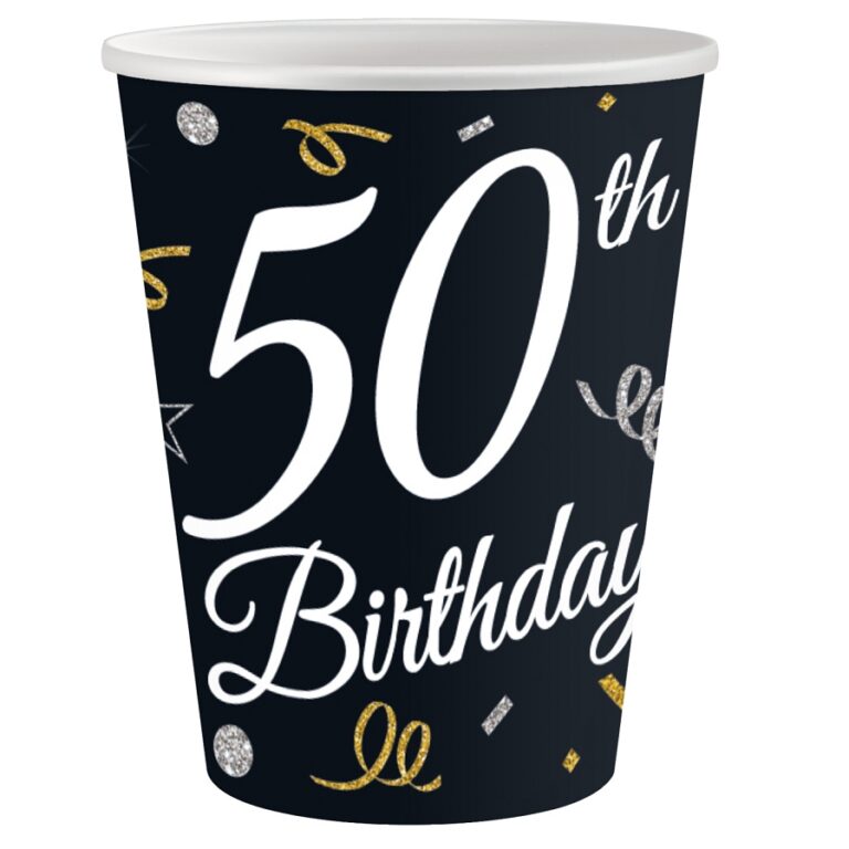 Ποτήρια 50th Birthday 6 τεμ Ποτήρια 50th Birthday 6 τεμ