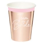 Ποτήρια Bachelor Team Bride 8 τεμ