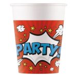 Ποτήρια Boom Party 8 τεμ
