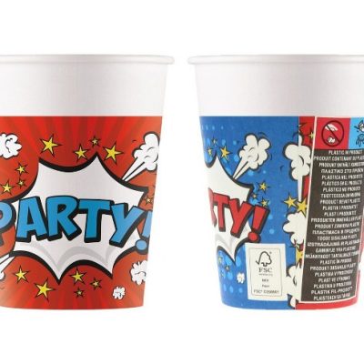 Ποτήρια Boom Party 8 τεμ