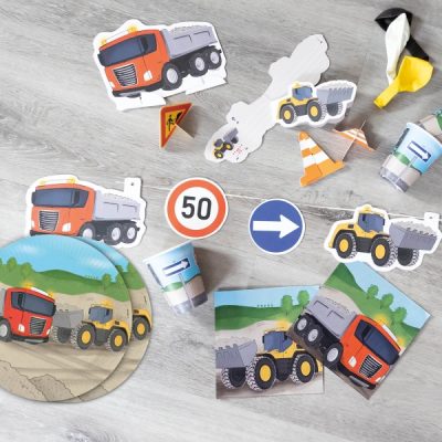 Ποτήρια Construction Party 8 τεμ