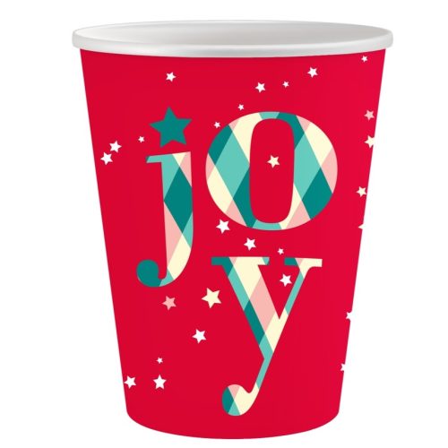Ποτήρια κόκκινα Joy 6 τεμ