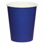 Ποτήρια χάρτινα μπλε Blueberry 8 τεμ