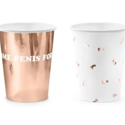 Ποτήρια πάρτυ Same penis forever 6 τεμ