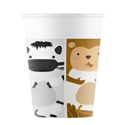 Ποτήρια πάρτυ ZOO 8 τεμ