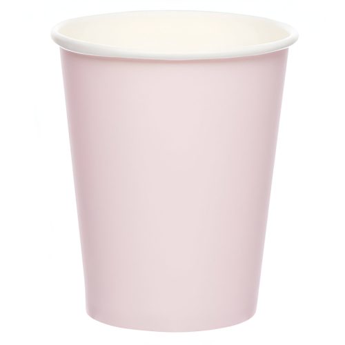 Ποτήρια χάρτινα ροζ Marshmallow 8 τεμ