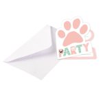 Προσκλήσεις πάρτυ Hello Pets 8 τεμ