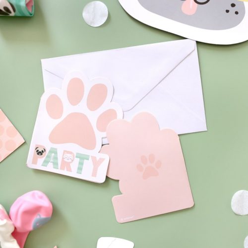 Προσκλήσεις πάρτυ Hello Pets 8 τεμ