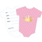 Προσκλήσεις πάρτυ Πριγκίπισσα 6 τεμ