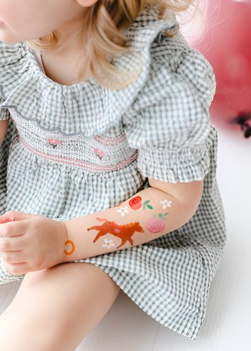 Προσωρινά Τατουάζ Άλογο Vintage 16 τεμ