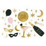 Προσωρινά Τατουάζ New Year's Eve 10 τεμ