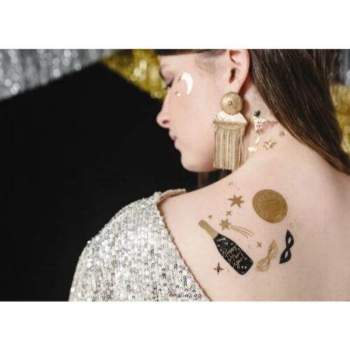 Προσωρινά Τατουάζ New Year's Eve 10 τεμ