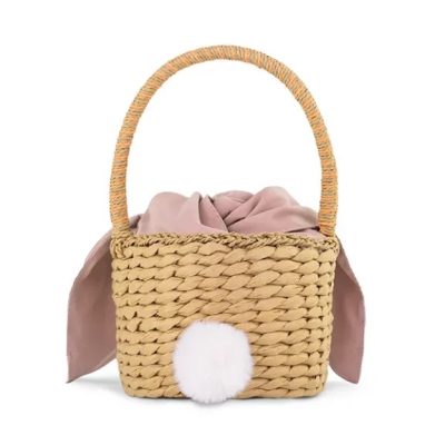 Ψάθινο Καλάθι Λαγουδάκι