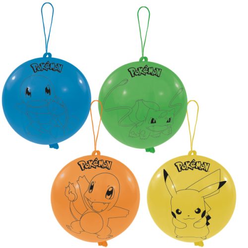 Punch Μπαλόνια Pokemon 4 τεμ